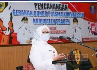 Mbak Yuni Ajak ASN Penyintas Covid-19 di Sragen Donorkan Plasma Konvalesen