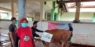 Momentum Idul Adha, DPC PDI Perjuangan Kota Semarang Bagikan Daging Kurban