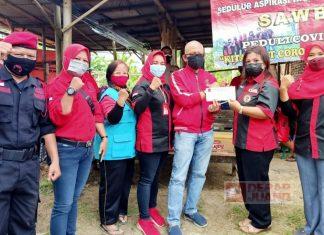 PDI Perjuangan Banyumas Salurkan Bantuan ke Dapur Umum untuk Warga Isolasi Mandiri