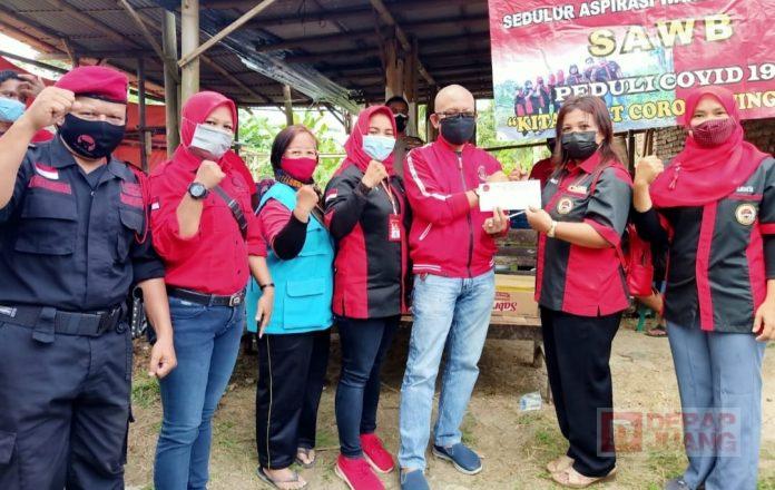 PDI Perjuangan Banyumas Salurkan Bantuan ke Dapur Umum untuk Warga Isolasi Mandiri