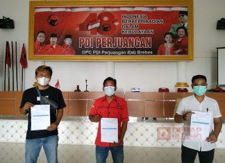 PDI Perjuangan Brebes Giat Vaksin Bersama Polres