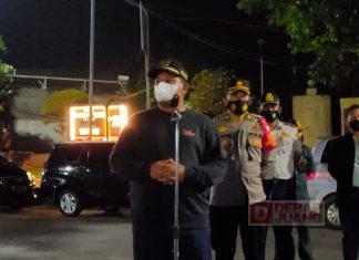 PPKM Darurat, Riswadi Lakukan Penyekatan Jalan dan Random Swab