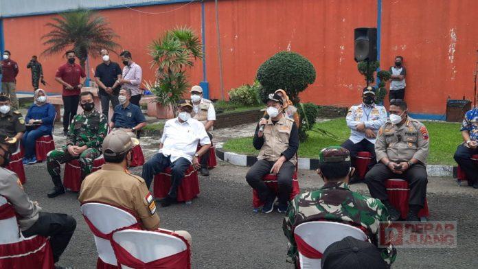 Pantau PPKM, Achmad Husein Gelar Silaturahmi Bersama Forkopimda Cilacap