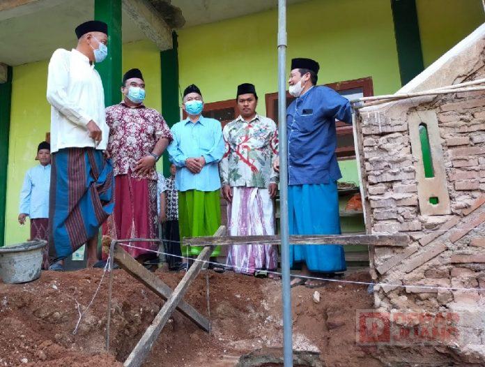 Pembangunan Gedung Baru, Edy Ariyanto Lakukan Peletakan Batu Pertama