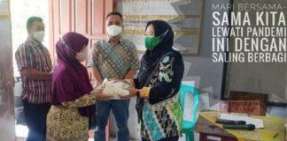 Peni Serahkan Bantuan dari Dishanpan Provinsi ke Masyarakat