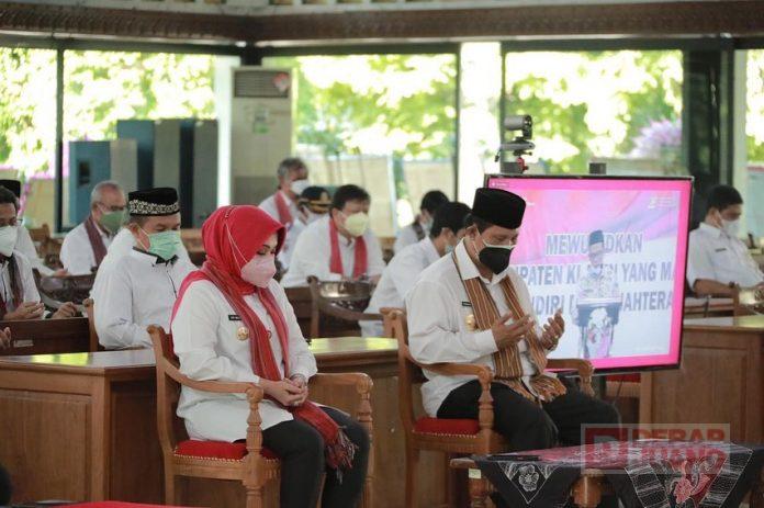 Peringati Hari Jadi Kabupaten Klaten ke-217, Sri Mulyani Dilaksanakan Secara Sederhana