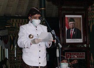 Puncak Hari Jadi Wonosobo, Bupati Afif Berpesan Agar Warga Patuhi Prokes