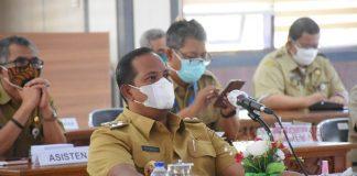 Rakor Penanganan Pandemi, Riswadi Sampaikan 4 Hal Penting