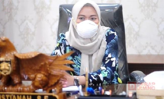 Rakor bersama Mensos RI, Mbak Eisti Targetkan Bantuan PPKM Darurat Demak Segera Terlaksana