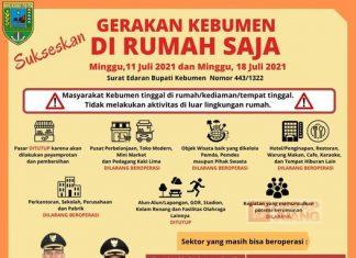 Rista Ajak Warga Sukseskan Gerakan Kebumen di Rumah Saja