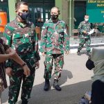 Sadewo Tinjau Pelaksanaan Vaksinasi di Kodim 0701/Banyumas