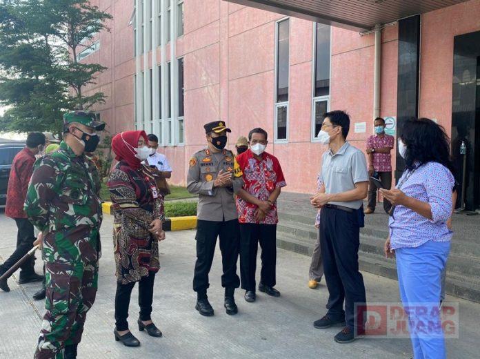 Sidak PT. Pungkook, Sri Sumarni Ancam Tutup Jika Tidak Taati Aturan PPKM