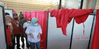 Sri Mulyani Siapkan Tempat Isolasi Terpusat Covid-19 di GOR Gelarsena