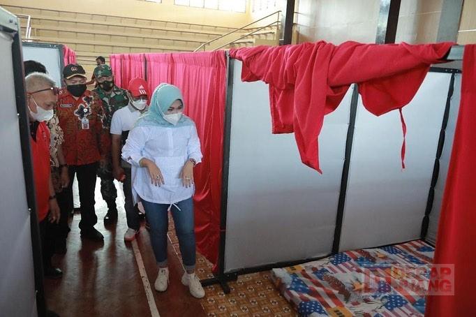 Sri Mulyani Siapkan Tempat Isolasi Terpusat Covid-19 di GOR Gelarsena