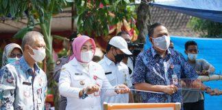 Sri Sumarni Serahkan Hewan Kurban dari Presiden Jokowi