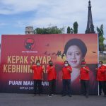 Tegak Lurus Instruksi Partai, PDI Perjuangan Boyolali Pasang Baliho Kepak Sayap Kebhinnekaan