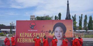 Tegak Lurus Instruksi Partai, PDI Perjuangan Boyolali Pasang Baliho Kepak Sayap Kebhinnekaan