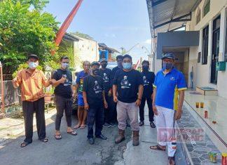 Tekan Penyebaran Covid-19, PDI Perjuangan Karanganyar Lakukan Penyemprotan Disinfektan