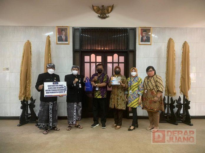 Terima Bantuan Alkes, Ngesti Genjot Percepatan Vaksinasi