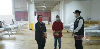 Tinjau RS Darurat Lapangan Tembak, Puan Ingatkan Pentingnya “Sense of Emergency”