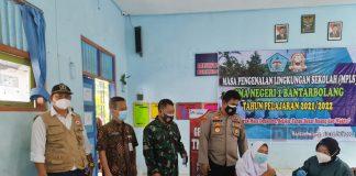 Tinjau Vaksinasi di SMA N 1 Bantarbolang, Budi Harmanto: Anak-anak Didik Kita Harus Sehat