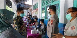 Tinjau Vaksinasi Siswa SMP, Nuryani Harap PTM Segera Terlaksana