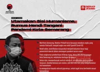 Utamakan Sisi Humanisme, Rumus Hendi Tangani Pandemi Kota Semarang