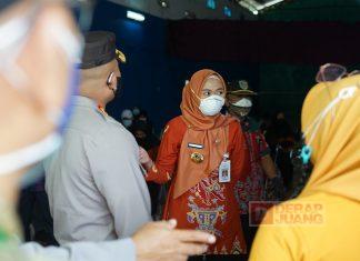 Vaksinasi Sentra GOR, Mbak Eisti: Ini adalah Percontohan