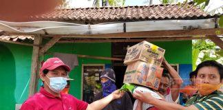 Wujud Kepedulian Kader Partai, Andry Salurkan Bantuan Sembako Kepada Warga Terdampak Banjir