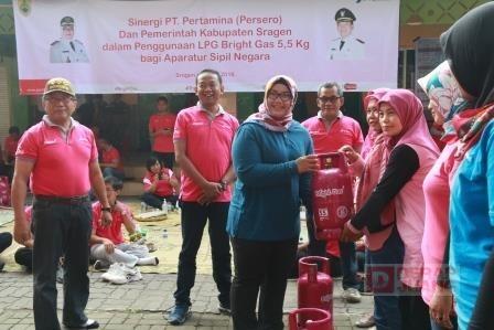 Wujudkan Elpiji Tepat Sasaran, PT Pertamina Gandeng Pemkab Sragen