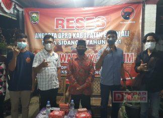 Adakan Reses, Eka Wardaya Jaring Aspirasi Pemuda