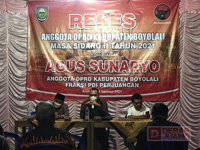 Agus Sunaryo Reses Adalah Media untuk Menjaring Aspirasi Masyarakat