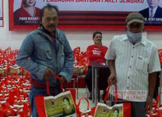 Atlet Catur Kebumen Terima Paket Sembako dari Utut Adianto