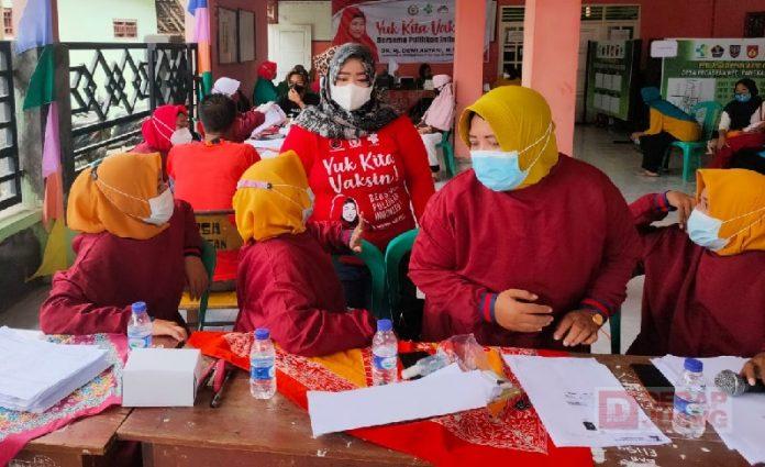 Bantu Pemerintah Capai Herd Immunity, Nur Kholifah Masifkan Vaksinasi