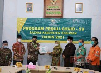 Baznas Bersama Pemkab Kebumen Bergerak Distribusikan Bantuan