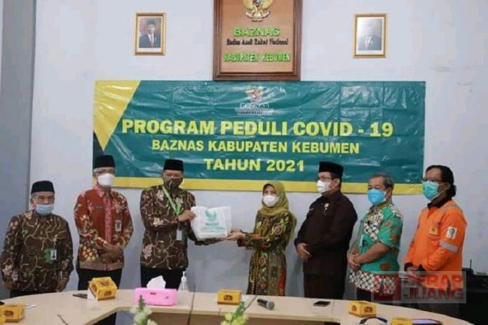 Baznas Bersama Pemkab Kebumen Bergerak Distribusikan Bantuan