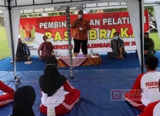 Bekali Calon Paskibraka, Riswadi: Tanamkan Jiwa Disiplin dan Jangan Pantang Meyerah
