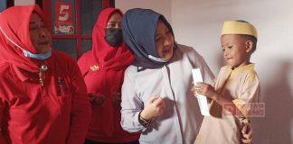 Berbagi ke Anak Yatim, Cara Srikandi Tegal Selatan Isi Bulan Kemerdekaan