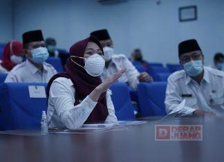 Bersama Menkeu, Bupati Demak Bahas Tuntas Jaring Anggaran Penanganan Covid-19
