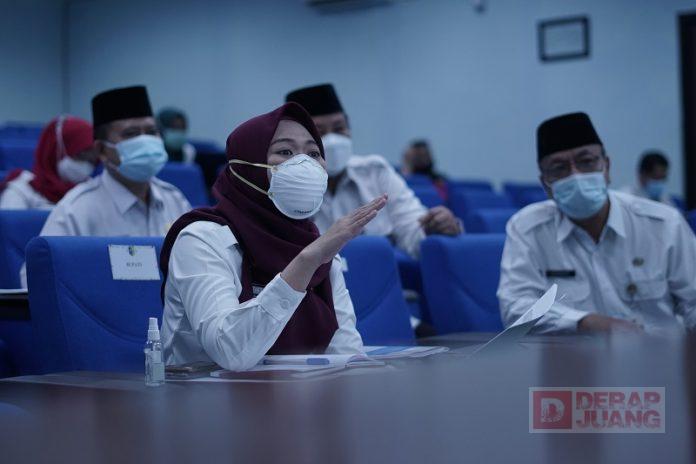 Bersama Menkeu, Bupati Demak Bahas Tuntas Jaring Anggaran Penanganan Covid-19