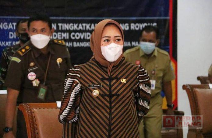 Bupati Tiwi Kasus Aktif Covid-19 di Purbalingga Mengalami Penurunan