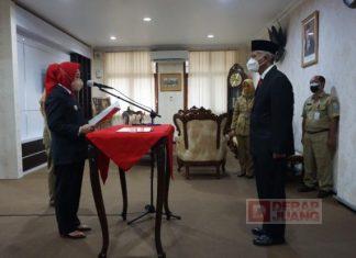 Bupati Tiwi Lantik Agus Winarno Jadi PJ Sekda Purbalingga