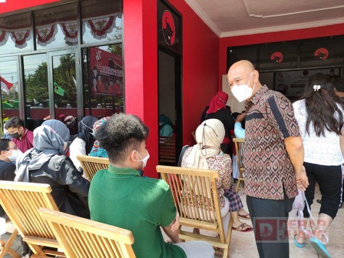 Cek Vaksinasi, Dian Kristiandi; Setelah Divaksin Harus Tetap Jaga Prokes