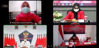 Komitmen DPC PDI Perjuangan Pati Kawal Penanganan Covid-19