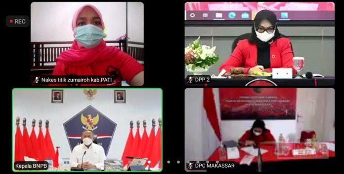DPC PDI Perjuangan Pati Komitmen Bangun Partisipasi Aktif Penanganan Covid-19