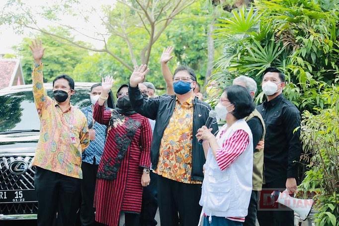 Dampingi Menko Perekonomian RI, Sri Mulyani Tinjau 2 Tempat Isolasi Terpusat di Kabupaten Klaten