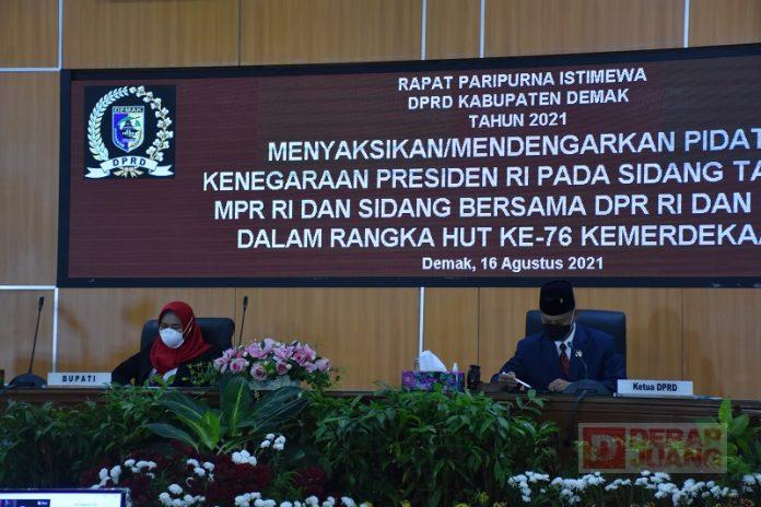 Dengar Pidato Kenegaraan, Slamet; Kader Banteng Siap Kawal Presiden Joko Widodo