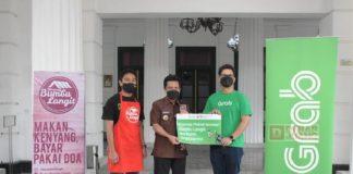 Bupati Afif Apresiasi Bumbu Langit dan Grab Berkolaborasi Bantu Warga Isoman