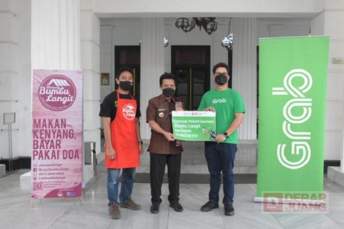 Dilaunching, Bupati Afif Apresiasi Bumbu Langit dan Grab Berkolaborasi Bantu Warga Isoman