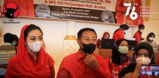 Dukung Pemerintah, DPC PDI Perjuangan Brebes Gelar Vaksinasi